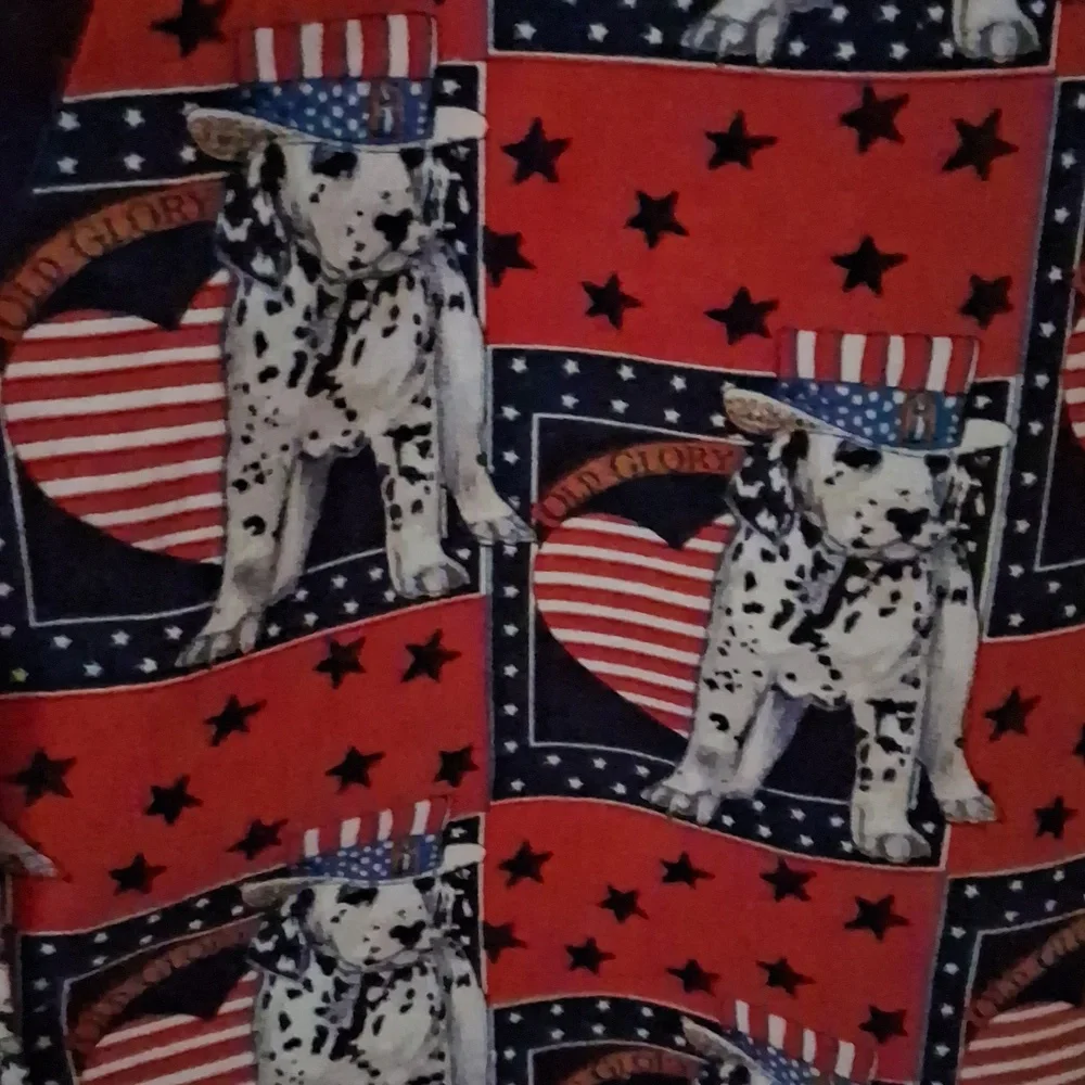 Patriotic Dalmatian Vest - Picture 3 of 5
